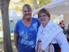 Linda Kosvic står för marknadsföringen av höstfesten och Maidie Karling är av medlemmarna i Skandinaviska folkdansklubben.