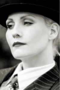 Ottiliana as Greta Garbo, from the monologue "I was Greta Garbo." Photo: Joshua Wood