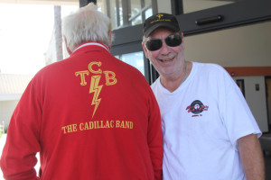 "TCB" står för "The Cadillac Band", men också förstås för "Taking Care of Business", mottot som är så starkt förknippat med Elvis Presley och namnet på hans band under senare år.